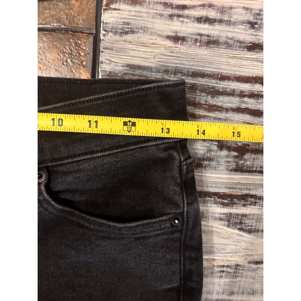 Lucky brand Women’s Black jeans sweet mid rise straight Sz 26 R Stretch Darkwash - Picture 7 of 13